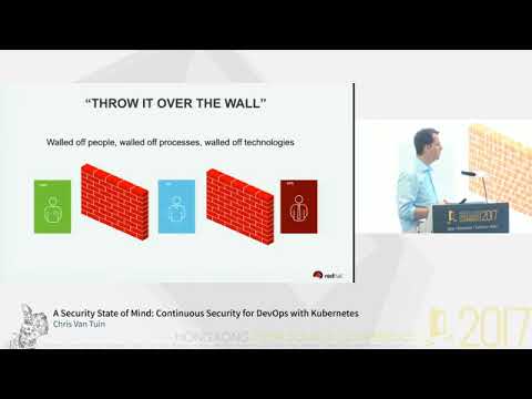 20170609 A Security State of Mind: Continuous Security for DevOps with Kubernetes