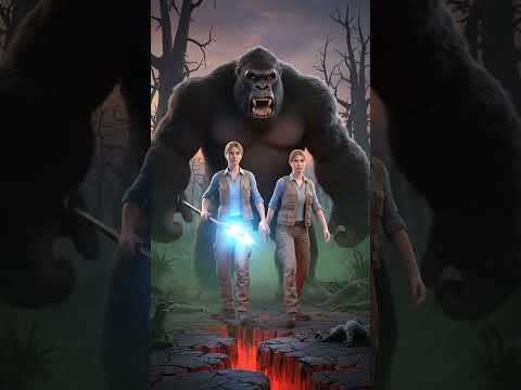 Kong vs  Anubis Part 2 Protecting Beauty in the Ancient War! 🦍⚖️👸   The God Awakens #monsterverse