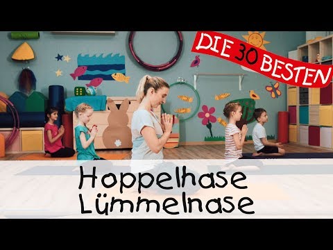 🙏🏼 Hoppelhase Lümmelnase - Yoga Bewegungslieder für Kinder II Kinderlieder