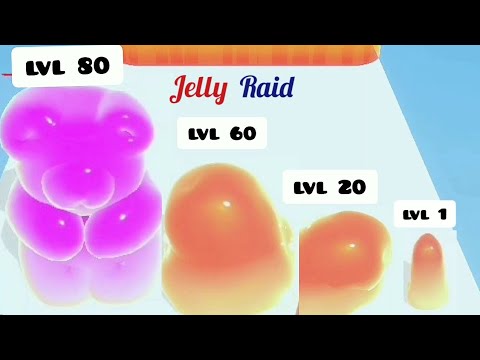 Jelly Raid all level gameplay walk through 2023