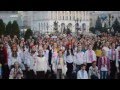 Флешмоб "Повертайся живим" на Майдані 
