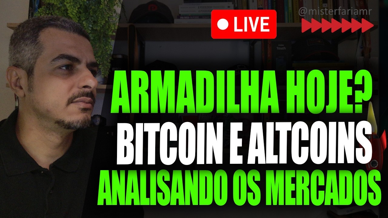 🚨BITCOIN HOJE  - Armadilha HOJE? Trump Taxação de 15% e o  IRÃ - OURO PRATA Altcoins ETFs
