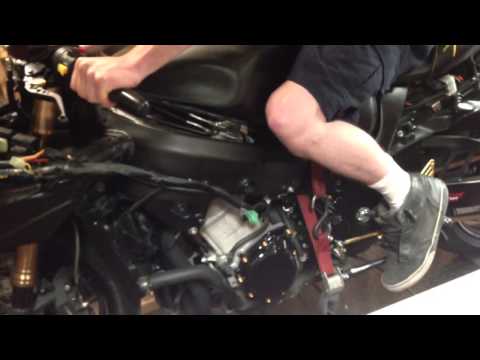 Hayabusa with dynojet quickshifter