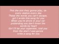 Timeflies - For You - LYRICS