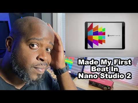 Nano Studio is actually Good! Made my First Trap Beat!!!