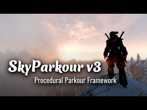 SkyParkour v3 Release Trailer — First Person Support & More - Skyrim Climbing & Parkour Mod