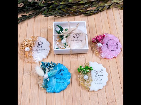 Epoxy Resin Fridge Magnet, Wedding Favors for Guests Birthday Magnet Favors, Baby Shower Favors