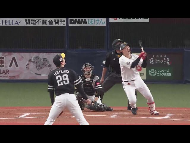 【7回裏】同期を援護!! バファローズ・紅林弘太郎 約2か月ぶりとなるアーチで勝ち越し!! 2022年6月21日 オリックス・バファローズ 対 福岡ソフトバンクホークス