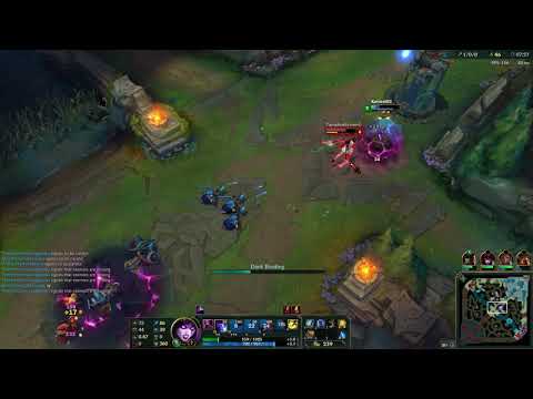 Morgana mid vs Akali League of Legends v 7 15