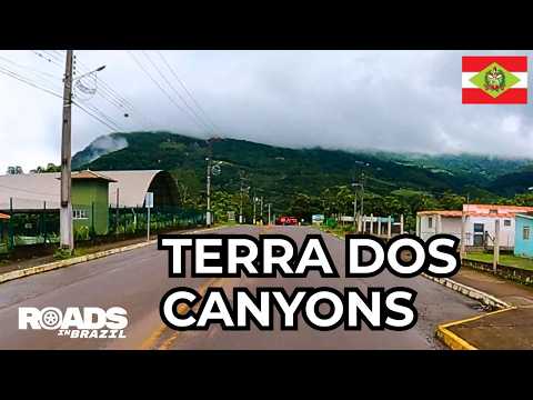 Praia Grande (SC) | City Drive | Gateway to the Canyons | POV Dashcam