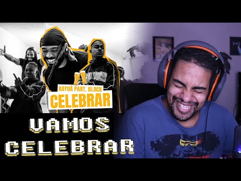 KAYUÁ, BLACK - CELEBRAR (Prod. FAB$) | React
