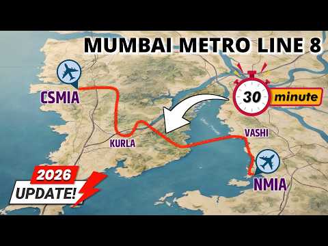 Mumbai Metro Line 8 Gold Line: Complete Project Details, Route & Connectivity | Latest 2026 Status