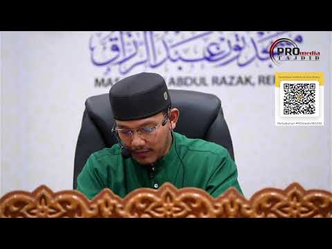 (🔴LIVE) 13-06-2026 Ustaz Qarni Edrus : Ahadith Islah Al-Qulub