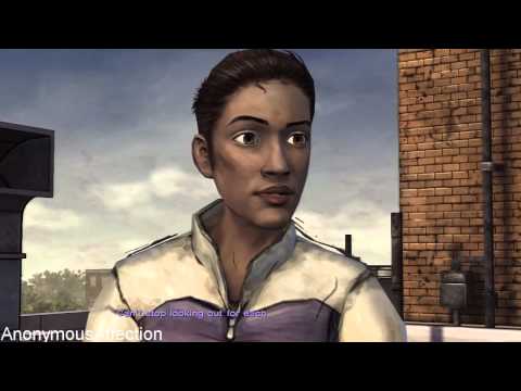 The Walking Dead Walkthrough - Episode 5: No Time Left - Chapter 2: Rooftop