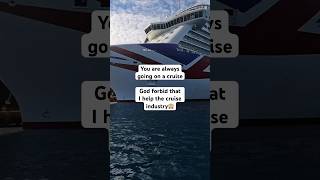 There She Goes… On Another Cruise 🚢😅 #relatable