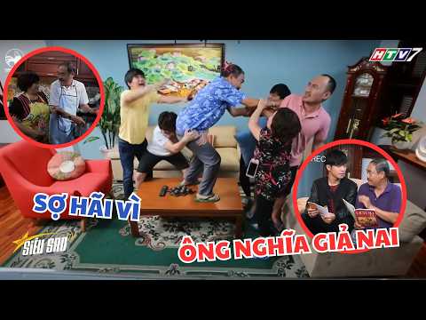Mr. Nghia's fake act on TV made the whole family "SCARED" | TV SUPERSTAR