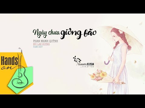 Ngày chưa giông bão » Bùi Lan Hương ✎ acoustic Beat by Trịnh Gia Hưng