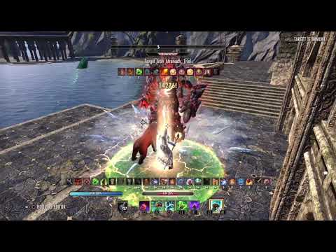 ESO - Magicka Warden - 88.6k on 21m and 58.8k on 3m
