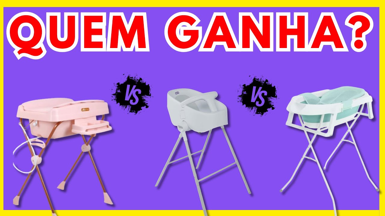 3 Melhores BANHEIRAS DE BEBÊS COM SUPORTE I Qual a Melhor BANHEIRA PARA RECÉM NASCIDO?