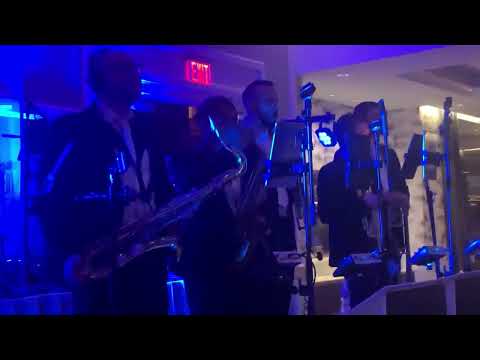 Shloime Zaltzman singing at Zaltz wedding with Beri Weber