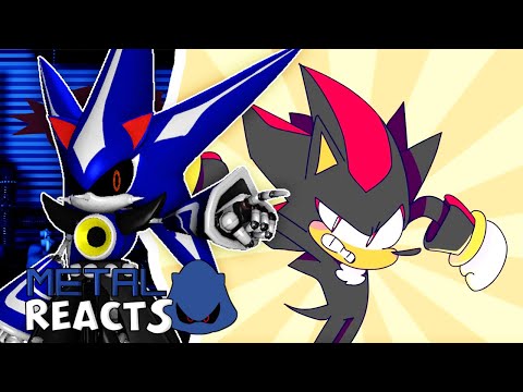 NEO METAL SONIC REACTS TO CHAOS CAFE SONIC REVVED UP!! Ep.1