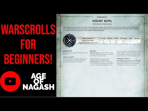 HOW TO PLAY AGE OF SIGMAR | WARSCROLLS FOR BEGINNERS