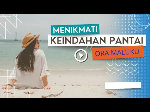 pantai indah yg jarang diketahui. di maluku