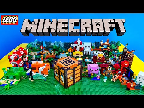 I Built EVERY LEGO Minecraft Set EVER Made…