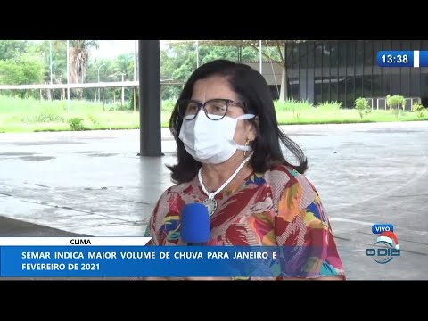 SEMAR indica maior volume de chuva para Janeiro e Fevereiro de 2021 15 12 2020