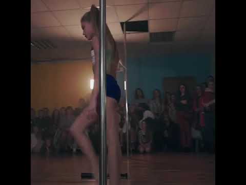 young metal girl pole dance 