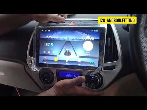 Happy Car Accessories I20 2013 Model Android stereo system Fitting