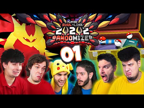 LO SCONTRO 2V2V2 HA INIZIO! - Pokemon Soul Link Platino 2v2v2 Randomizer ITA - #1