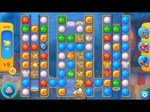 Fishdom 2021 - Level 4461   #Playrix #Fishdom #gaming