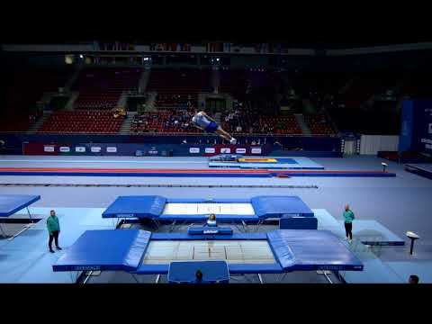 GRAPSAS Marios (GRE) M - 2022 Trampoline Worlds, Sofia (BUL) - Q Trampoline Exercise 2