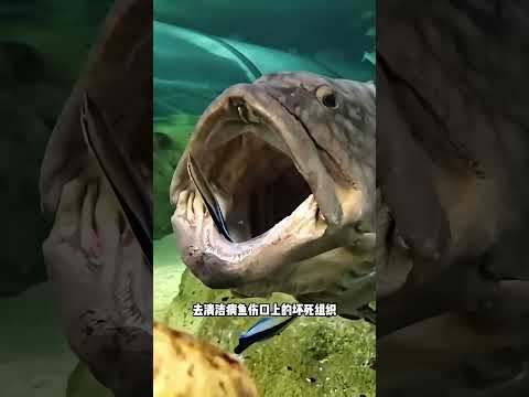 🦈🐟 Даже акулы приходят к ней на осмотр!