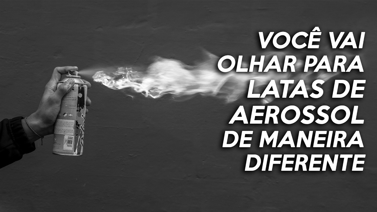 O que é AEROSSOL? Como FUNCIONAM as LATAS de AEROSSOL?