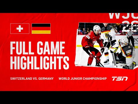 Switzerland vs. Germany FULL GAME HIGHLIGHTS | 2026 World Junior Championship