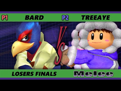 S@X 441 Losers Finals - Bard (Falco) Vs. Treeaye (Ice Climbers) Smash Melee - SSBM