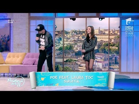 POE feat. Laura Țoc - SUFLETUL @ Prietenii de la 11 - Antena 1