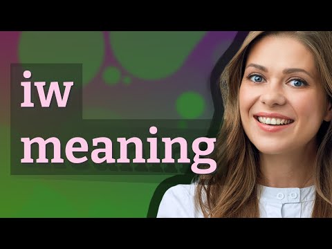 Iw | meaning of Iw