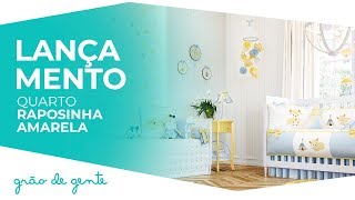 Quarto de Bebê Raposa - Grão de Gente