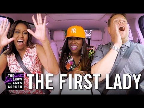 , title : 'First Lady Michelle Obama Carpool Karaoke'