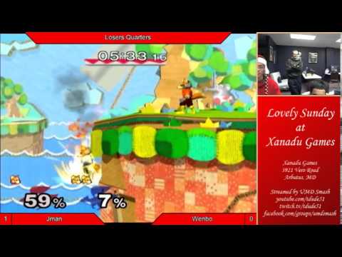 Lovely Sunday Melee - Jman vs Wenbo Losers Quarters