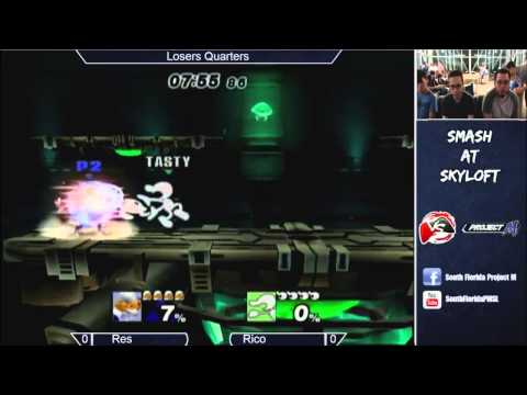 Smash @ Skyloft 8/28 - Losers Quarters - Rico (Game and Watch) vs Res (Sheik)