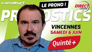 emission video des courses turf pmu du Samedi 6 juin 2026
