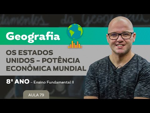 Os Estados Unidos – Potência econômica mundial – Geografia – 8º ano – Ensino Fundamental