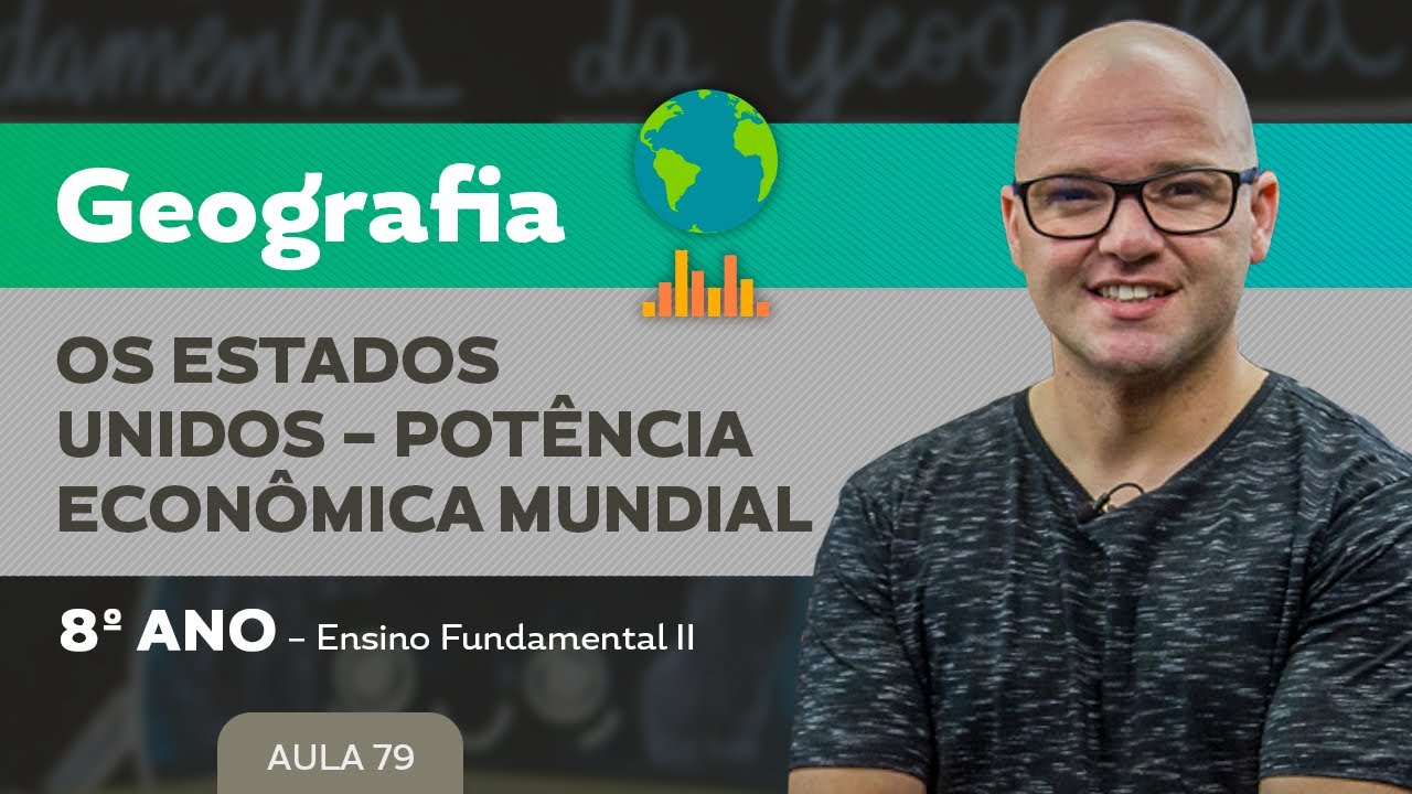 Os Estados Unidos – Potência econômica mundial – Geografia – 8º ano – Ensino Fundamental