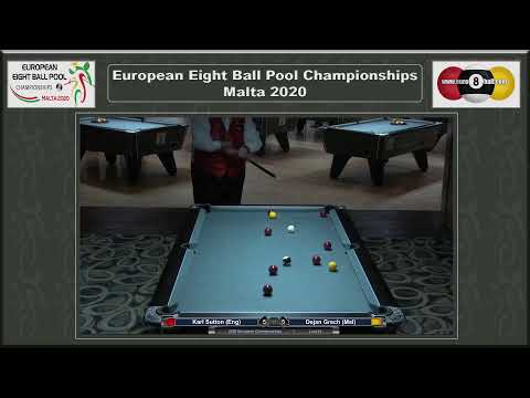 Men's Singles - Karl Sutton (Eng) v Dejan Grech (Mal)