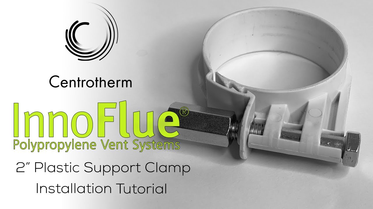 InnoFlue 2" Plastic Support Clamp Installation Tutorial