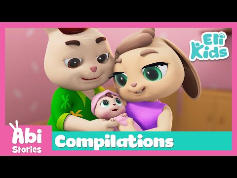 Parents Love +More | Life Lessons For Kids | Abi Stories Compilations | Eli Kids Educational Cartoon